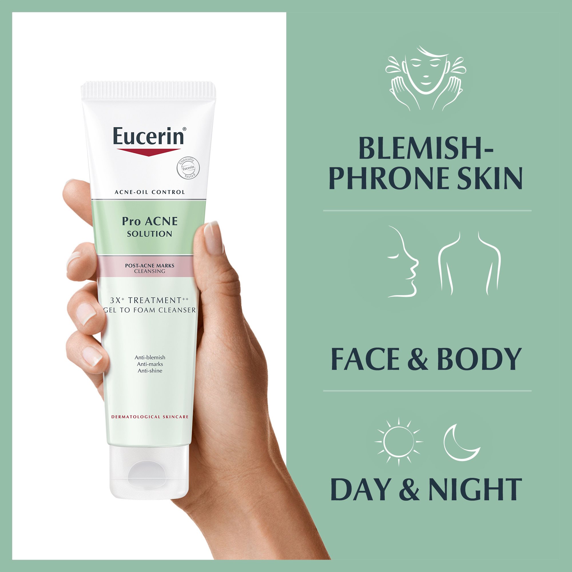 Eucerin pro acne solution store gentle cleansing foam
